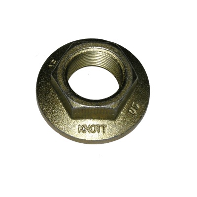 Breakaway Cables & Lock Nuts Towing Knott locknut -Suits sealed for life bearing