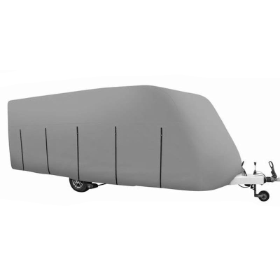 Caravan Covers Vehicle Accessories Maypole carvan cover grey fits upto 4.1m (14ft) DP