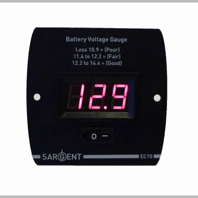 Chargers & Control Panels Electrical Battery voltage meter