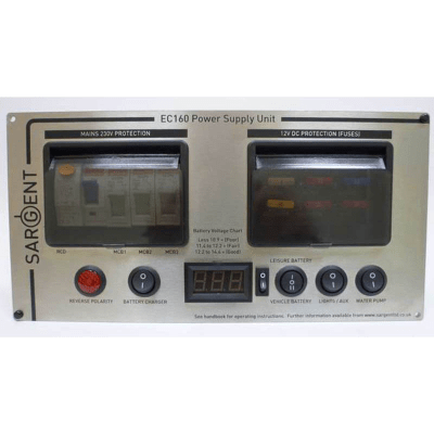 Chargers & Control Panels Electrical Silver 150w Horizontal Duluxe Power supply unit