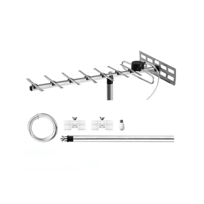 Directional Aerials TV & Satellite Digital Tourer Aerial kit c/w pole