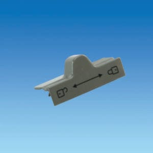 Dometic Spares Gas Slider, Door Lock, Grey