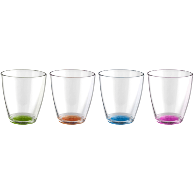 Drinkware Household Tahiti 4pc Glass Set