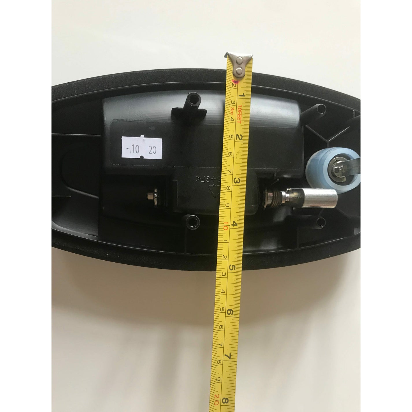 Hartal EVOLINE Handle, Outer Lock R/H, Black, Bright chrome Elddis Ca