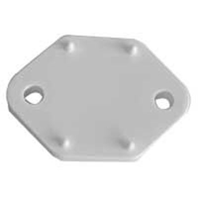 Furniture & Fittings Door Retainers & Fixings Fawo plastic spacer white