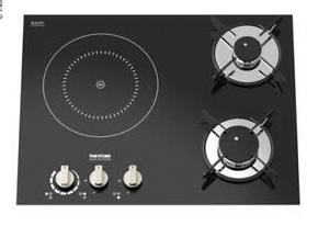 Gas & Induction Hobs & Sink Combination Units Gas Thetford TOPLINE 981, Hybrid (2 x Gas - 1 x Induction)