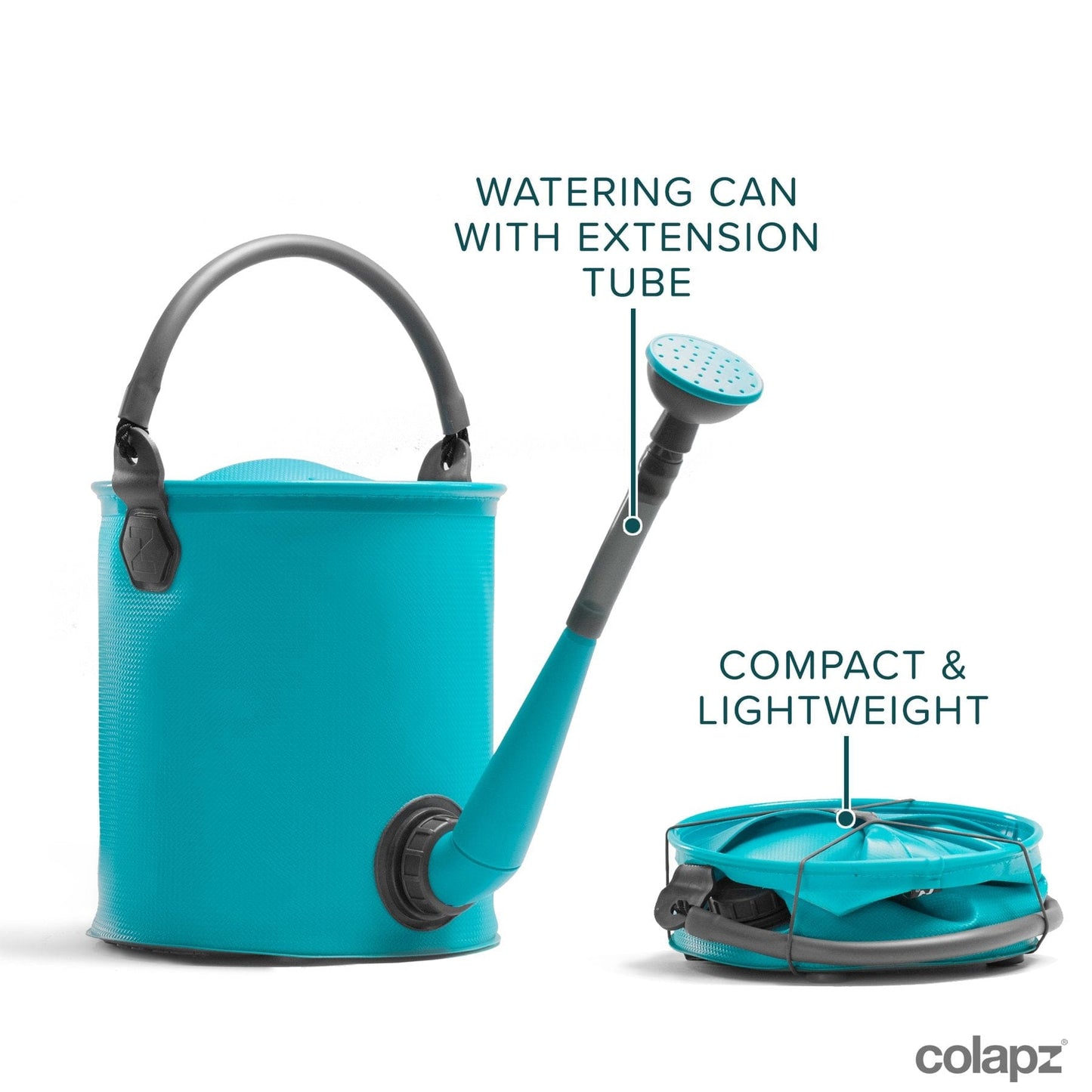 Hoses & Brushes Water COLAPZ Watering Can & Bucket – BLUE Collapsible Waste Outlet Connection Kit