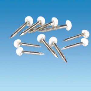 20mm White Decadome Pins ( Pack of 10 ) – Just Caravan Parts