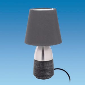 Interior Fittings, Clocks, Carpet Rolls and Outlets Interior Fittings, Clocks, Carpet Rolls and Outlets Table Lamp – 3 Stage Touch Dimmer – BRUSHED STEEL