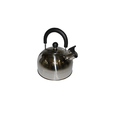 Kitchenware Household 2.5L S/S Whistling Kettle  Metallic Black Chrome