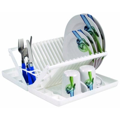 Kitchenware Household Folding Dish Drainer incl Storage Case