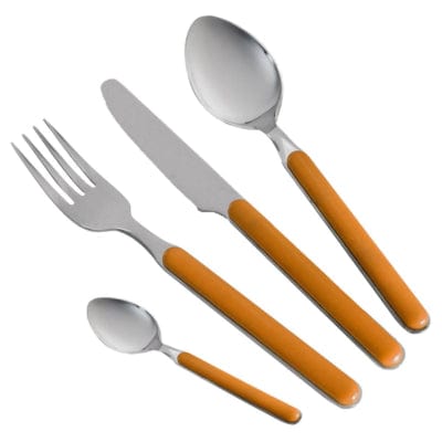 Kitchenware Household Orange cutlery set 16pcs