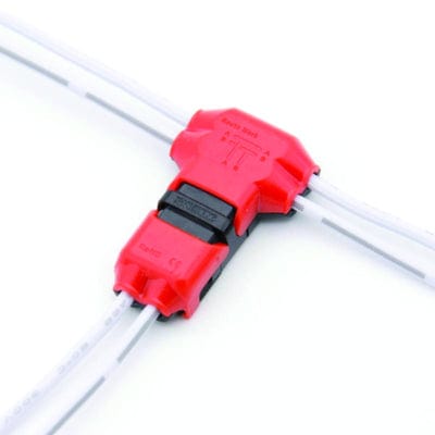 Lights NEW Electrical T Shape connector suitable for double wires,