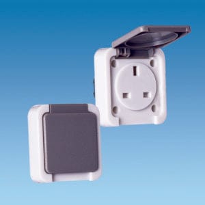 Mains Electrical Products Mains Electrical Products Mains 13 Amp Socket with Flap