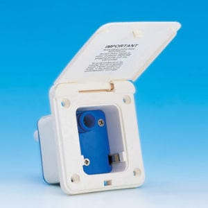 Mains Water Adaptor Kit Water & Waste Watermaster Socket C/w Pressure Switch Ivory