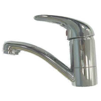 Showers & Taps Water chrome monlever tap JG 12cm spout pressure fed