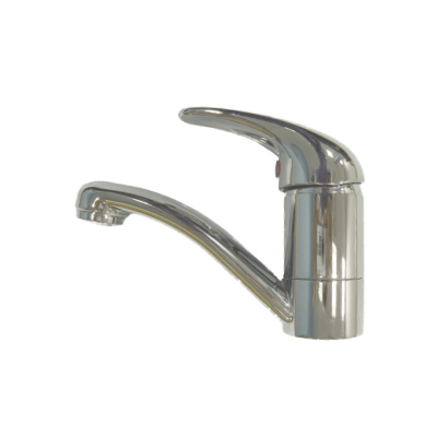 Showers & Taps Water Silver satin monolever ,17cm