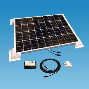Solar Electrical Rigid Monocrystalline 100W Solar Panel Kit