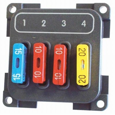 Switches & Sockets Electrical CBE 4 Fuse Module