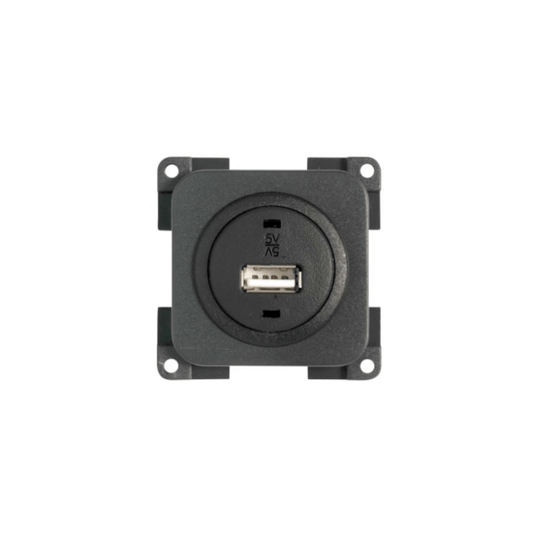 Switches & Sockets Electrical CBE Grey USB Charger