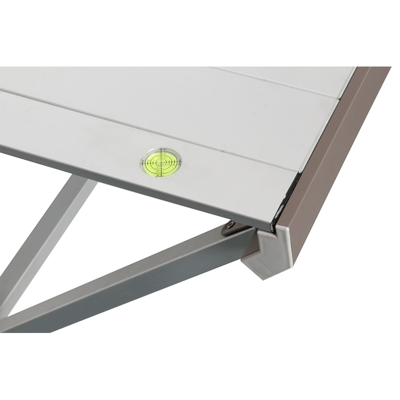 Tables Out Door Furiture New Titanium Axia Silver table - 4