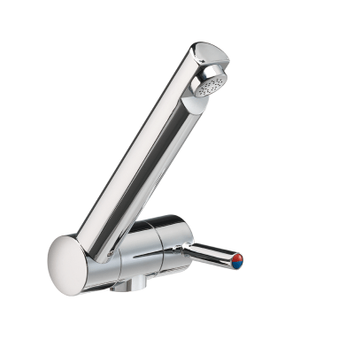 Taps Water Reich Trend mixer tap with micro switch suitable for flexi hose. Suitable for a 27mm tap hole - last