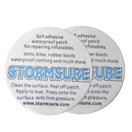 Tent & Awning Accessories Outdoor Accessories Stormsure Tuff Tape (Pack of 2 x 75mm Patch Circular)