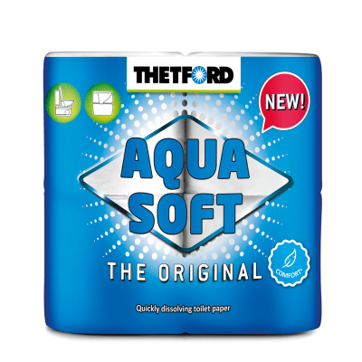 Toilet Chemical & Maintenance Cleaning & Sanitation Aqua soft toilet roll Pack of 4