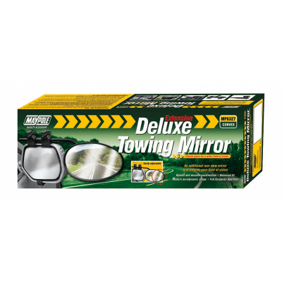 Towing Mirrors Manoeuvering & Levelling Maypole Universal Towing Mirror, Convex Glass (Single)