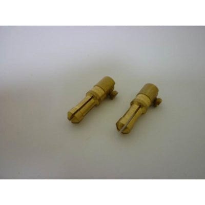 Truma Crystal & Ultraflow Water Truma male brass terminals  (compact & crystal 2 only)-Brass terminal male (pair)