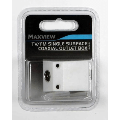 Maxview Coaxial Outlet Box for TV/FM – Just Caravan Parts