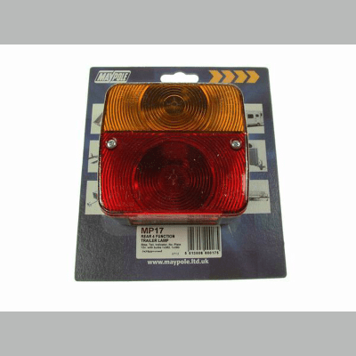 Vehicle Lamps Towing Maypole rear lamp 102x98x50mm includes bulbs