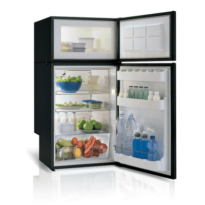 Vitrifigo Refrigeration Refrigeration & Cooling Black Airlock 115ltr Fridge / 30ltr Freezer 12/24