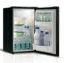 Vitrifigo Refrigeration Refrigeration & Cooling Vitrifrigo 50ltr Black Air Lock fridge 12/24V integral