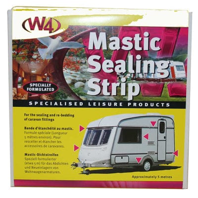 W4 Vehicle Accessories Vehicle Accessories White Mastic Sealing Strip - Wide (45mm)