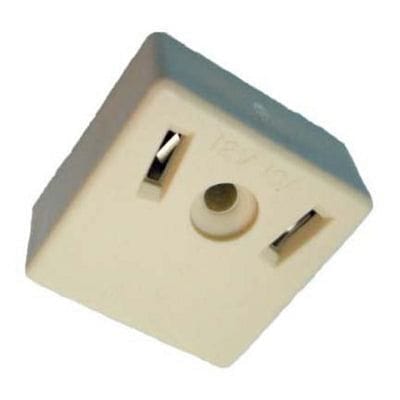 W4Electrical Electrical 2 pin surface mounted socket