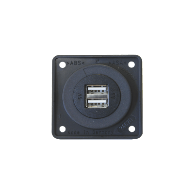 W4Electrical Electrical Double USB Point (Anthracite)