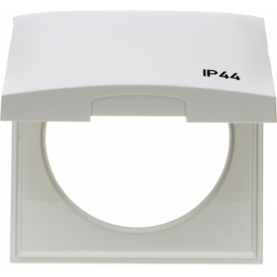 W4Electrical Electrical W4 Frame with Hinged Lid IP44 White