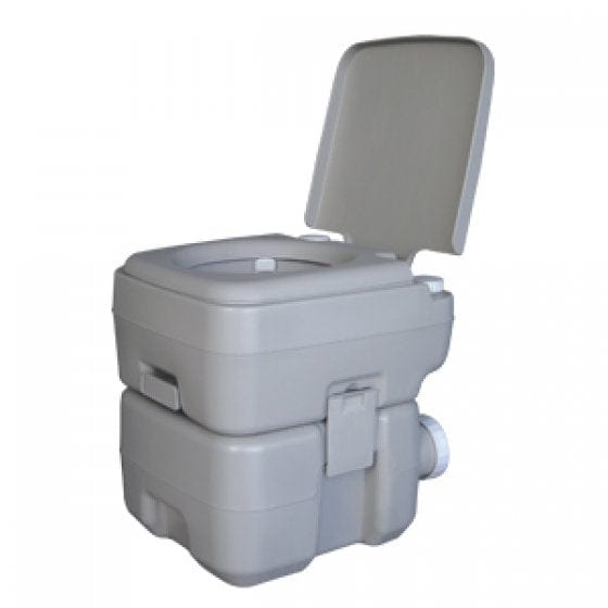 Whale Caravan Accessories Dometic Portable Toilet ( 9.8 ) - Grey