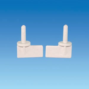 Whale Whale Filters WHITE Water Plug Retaining Flags ( Pack of 2 )