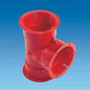 Whale whale Space Heaters Tee Ducting Fitting