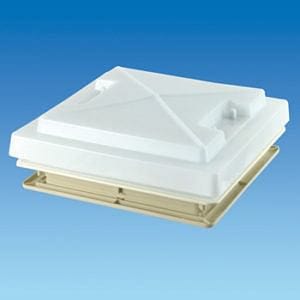 Windows & Accessories MPK Rooflights & Spares 400 x 400 Rooflight c/w Flynet – White